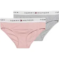 Tommy Hilfiger 2 Pack Signature Repeat Logo Waistband Briefs