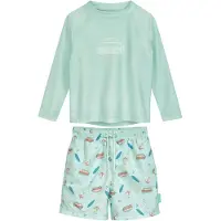 Playshoes UV-skydd safir / karamell / mint / vit