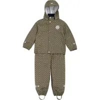 Viking Footwear Kids' Jolly Print Rainset Olive