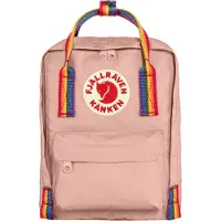 Fjällräven Kånken Rainbow Mini Chalk Rose-rainbow