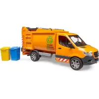 BRUDER Mercedes-Benz Sprinter Municipal garbage truck toy