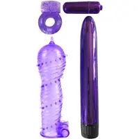 Classix - vibratorset för par - lila