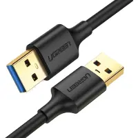 UGREEN USB-kabel USB 3.2 Gen1 USB-A kontakt, USB-A kontakt 1 m Svart 10370