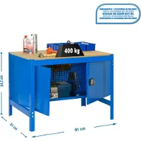 Simonwork (bancos De Trabajo) Bt0 Garderob 842x910x610 Mm