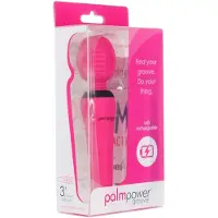 PalmPower groove - massagevibrator med batteri - rosa