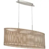 Eglo SENDERO längd pendel i lönnlook/trä