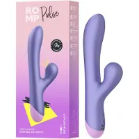 ROMP Pulse - G-punktvibrator med lufttryck klitorisstimulering - lila