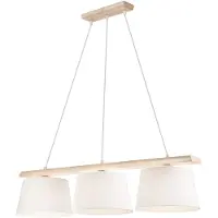 Euluna Taklampa , Sweden, dimbara, Vit, Kök, Tyg / textil, Lantlig / rustik