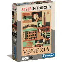 Clementoni Pussel 1000 bitar Compact Venezia