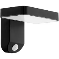 Eglo PASTION solcells-vägglampa i svart med sensor