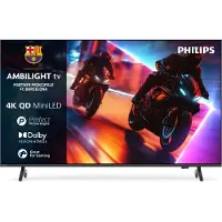 Philips 65MLED920 - 65 Diagonal klass LED-bakgrundsbelyst LCD-TV - QLED - Smart TV - TITAN OS - 4K UHD (2160p) 3840 x 2160 - HDR - Quantum Dot, Mini-LED - svart