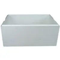 Multi Termokasse 1/1 GN 40 ltr. 60x40x26 cm EPS vit - ekskl. låg