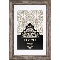 Nielsen Design 3221102 Växelram akryl Pappersformat: DIN A4 Brun