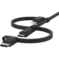 Belkin Boost 3 i 1 kabel, Lightning, Type C, Micro USB