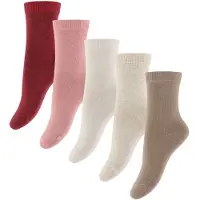 Minymo Strumpor - 5-pack - Rose Cloud - - 27/30 - Strumpor