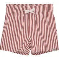 Huttelihut Badshorts - Mahogny - - 7 år (122) - Badkläder