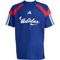 Adidas T-shirt - J Hot - Mysink/White/Purrub - - 6 år (116) - T-shirt