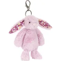 Jellycat Nyckelring - 18x5 cm - Tistelpop Blossom Bunny - - One Size - Nyckelring