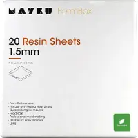 Mayku Resin Sheets (ldpe Sheets) 20 Pack Of 1.5mm Ldpe Plastskivor