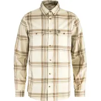 Fjall Raven - Skjortor - Övik Lite Flannel Shirt M Chalk White Fossil för UnisexBomull - Storlek M - Beige