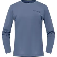 Norrøna - Vandringskläder dam - Femund Tech Long Sleeve W Vintage Indigo för UnisexUll - Storlek S - Blå