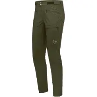 Norrøna - Toppturskläder - Femund Flex1 Lightweight Pants M Olive Night för UnisexNylon - Storlek M - Khaki