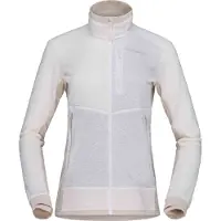 Norrøna - Toppturskläder dam - Falketind Warm1 Active Jacket W Snow White Oatmeal för Unisex - Storlek XS - Vit
