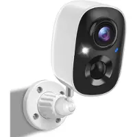 VStarcam Säkerhetskameror Trådlösa kameror för hemsäkerhet W/AI Rörelsedetektering Spotlight & Siren Alarm 2K Color Night Vision, SD/molnlagring Only Camera