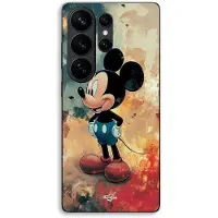 CAPACHEAP Fodral För Samsung Galaxy S26 Ultra Mickey abstrakt texturbakgrund Maniacase svart