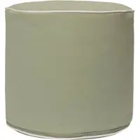 Ferm Living Puff - 40x34 cm - Bölja - Te Green - - One Size - Puff