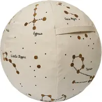 Ferm Living Puff - 50 cm - Konstellation - Ofärgad - - One Size - Puff