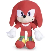 SEGA Knuckles Sonic The Hedgehog 70cm Nallebjörn