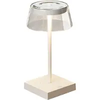 Gnosjö Konstsmide 7816-250 Scilla weiss LED-utomhusbordslampa 2.5 W Varmvit Vit