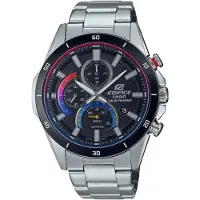 Casio Klocka - - EFS-S610HG-1AVUEF - Kvarts - Kronograf - Rostfritt stål Silver