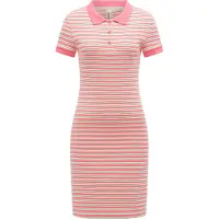 Ragwear Klänning 'Colaro' grön / rosa / vit