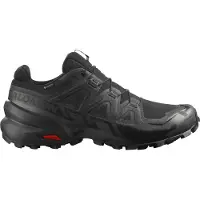 Salomon - Trailskor - Speedcross 6 Gtx Black/Black/Phantom för UnisexUll - Storlek 42 2/3 - Svart