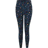 Dare 2b Dam/Lady Influential Gym Leggings med djurmönster (Moonlight Denim)