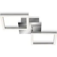 Briloner LED taklampa Frame, Förkromad / silver, Vardagsrum / matsal, Metall, Modern, LED-taklampa