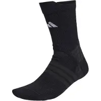 Adidas Sportsockor 'TENNIS CREW SOCKS CUSHIONED 1 PAIR' svart / vit