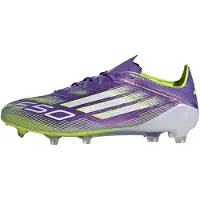 Adidas F50 Elite Fg Radiant Blaze - Lila/vit/lucid Lemon - Gräs (Fg), storlek 36