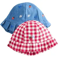 Next Hatt blå denim / ljusblå / röd / vit