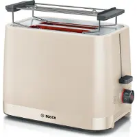 Bosch MyMoment TAT3M127 - Brödrost - 2 skiva - 2 Kortplatser - kräm
