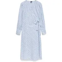 Vero Moda Klänning 'VMFANNI' blå / ljusblå / vit