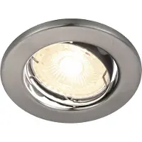 Nordlux 49300155 Canis 3-Kit 2700K Geberstet Nickel Monteringsring EEK: F (A - G) LED GU10 35 W Nickel (borstad)