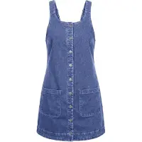 Imily Bela Klänning blå denim