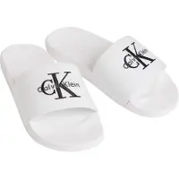 Calvin Klein Canvas Contoured Logo Sliders