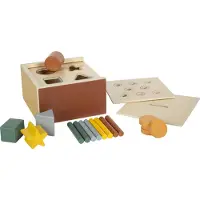 Small Foot Montessori Shape-Fitting Game