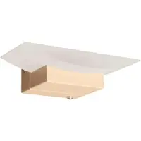FISCHER&HONSEL GMBH LED vägglampa Bowl TW, dimbar, Creme / bärnsten, Vardagsrum / matsal, Metall, Modern, LED-vägglampa, vägglampa inomhus