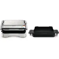 Tefal OptiGrill 4in1 GC774D, Rostfritt stål, Metall, Rektangulär, Knappar, 600 cm ^, 30 x 20 mm