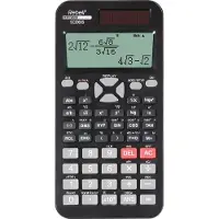 Rebell Rebel SC2060S - Vetenskaplig miniräknare i fickformat - 2 rader - Batteri/Solar - Svart ( RE-SC2060S BX )